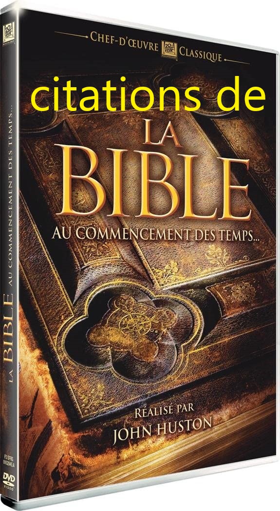 La Bible Jean Martin réalisé par John Huston, Mar